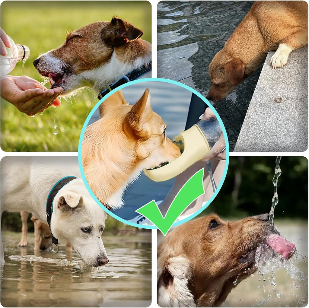 Dog Travel Water Bottle – Portable Leak‑Proof Dispenser (12oz)